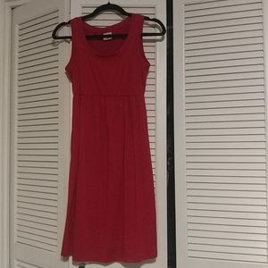 Red Motherhood Maternity Dress